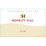 Novelty Hill Syrah 2012 Front Label