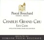 Pascal Bouchard Chablis Le Clos Grand Cru 2011 Front Label