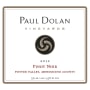 Paul Dolan Vineyards Organic Pinot Noir 2012 Front Label