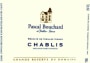 Pascal Bouchard Grande Reserve du Domaine Chablis 2012 Front Label