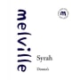 Melville Donna's Syrah 2012 Front Label