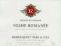 Remoissenet Vosne-Romanee 2011 Front Label