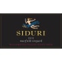 Siduri Muirfield Vineyard Pinot Noir 2012 Front Label