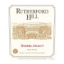 Rutherford Hill Barrel Select Red Blend 2010 Front Label