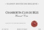 Maison Roche de Bellene Chambertin-Clos De Beze Grand Cru 2011 Front Label