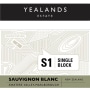 Yealands Estate Single Block S1 Sauvignon Blanc 2013 Front Label