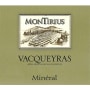 Montirius Vacqueyras Mineral Blanc 2011 Front Label
