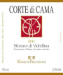 Mamete Prevostini Sforzato di Valtellina Corte di Cama 2011 Front Label