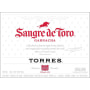 Torres Sangre de Toro Garnacha 2012 Front Label