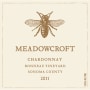 Meadowcroft Bonneau Vineyard Chardonnay 2011 Front Label