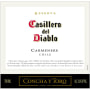 Casillero del Diablo Carmenere 2013 Front Label