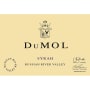 DuMOL Russian River Valley Syrah 2012 Front Label