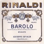 Giuseppe Rinaldi Barolo Brunate 2010 Front Label