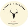 Angels & Cowboys Rose 2013 Front Label