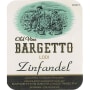 Bargetto Old Vine Zinfandel 2012 Front Label