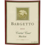 Bargetto Central Coast Merlot 2011 Front Label