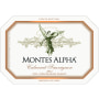 Montes Alpha Series Cabernet Sauvignon 2012 Front Label