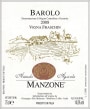 Manzone Vigna Fraschin Barolo 2008 Front Label