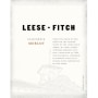 Leese-Fitch Merlot 2010 Front Label