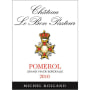 Chateau Le Bon Pasteur Pomerol 2010 Front Label