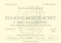 Marc Colin Puligny-Montrachet La Garenne Premier Cru 2013 Front Label