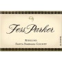 Fess Parker Santa Barbara Riesling 2013 Front Label