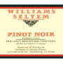 Williams Selyem Precious Mountain Vineyard Pinot Noir 2008 Front Label