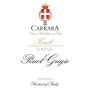 Carrara Pinot Grigio 2013 Front Label
