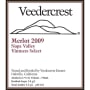 Veedercrest Vintners Select Merlot 2009 Front Label