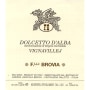 Brovia Dolcetto d'Alba Vignavillej 2012 Front Label