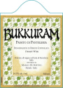 Marco De Bartoli  Bukkuram Sole d'Agosto 2012 Front Label