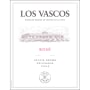Los Vascos Rose 2014 Front Label