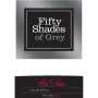 Fifty Shades of Grey Red Satin 2013 Front Label