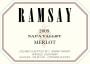 Ramsay Merlot 2009 Front Label