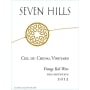 Seven Hills Winery Ciel du Cheval Vintage Red 2012 Front Label