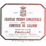 Chateau Pichon Longueville Comtesse de Lalande (3 Liter Bottle) 2000 Front Label