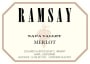 Ramsay Merlot 2013 Front Label