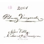 Palmaz Estate Cabernet Sauvignon 2001 Front Label