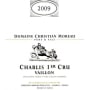 Christian Moreau Chablis Vaillon Premier Cru 2009 Front Label