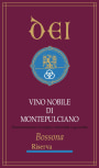 Dei Bossona Vino Nobile di Montepulciano Riserva 2008 Front Label