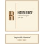Hidden Ridge Impassable Mountain Reserve Cabernet Sauvignon 2009 Front Label