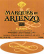 Marques de Riscal Marques de Arienzo Gran Reserva 1998 Front Label