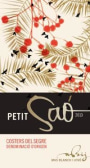 Mas Blanch I Jove Petit Sao 2013 Front Label