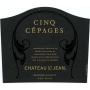 Chateau St. Jean Cinq Cepages 2011 Front Label
