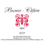 Brewer-Clifton 459 Pinot Noir 2012 Front Label