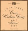Deutz Cuvee William Rose 1990 Front Label