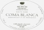 Mas d'en Gil Coma Blanca 2010 Front Label