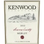 Kenwood Sonoma County Merlot 2012 Front Label