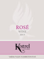 Kestrel Vintners 'Falcon Series' Rose 2015 Front Label