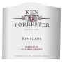 Ken Forrester Renegade 2011 Front Label